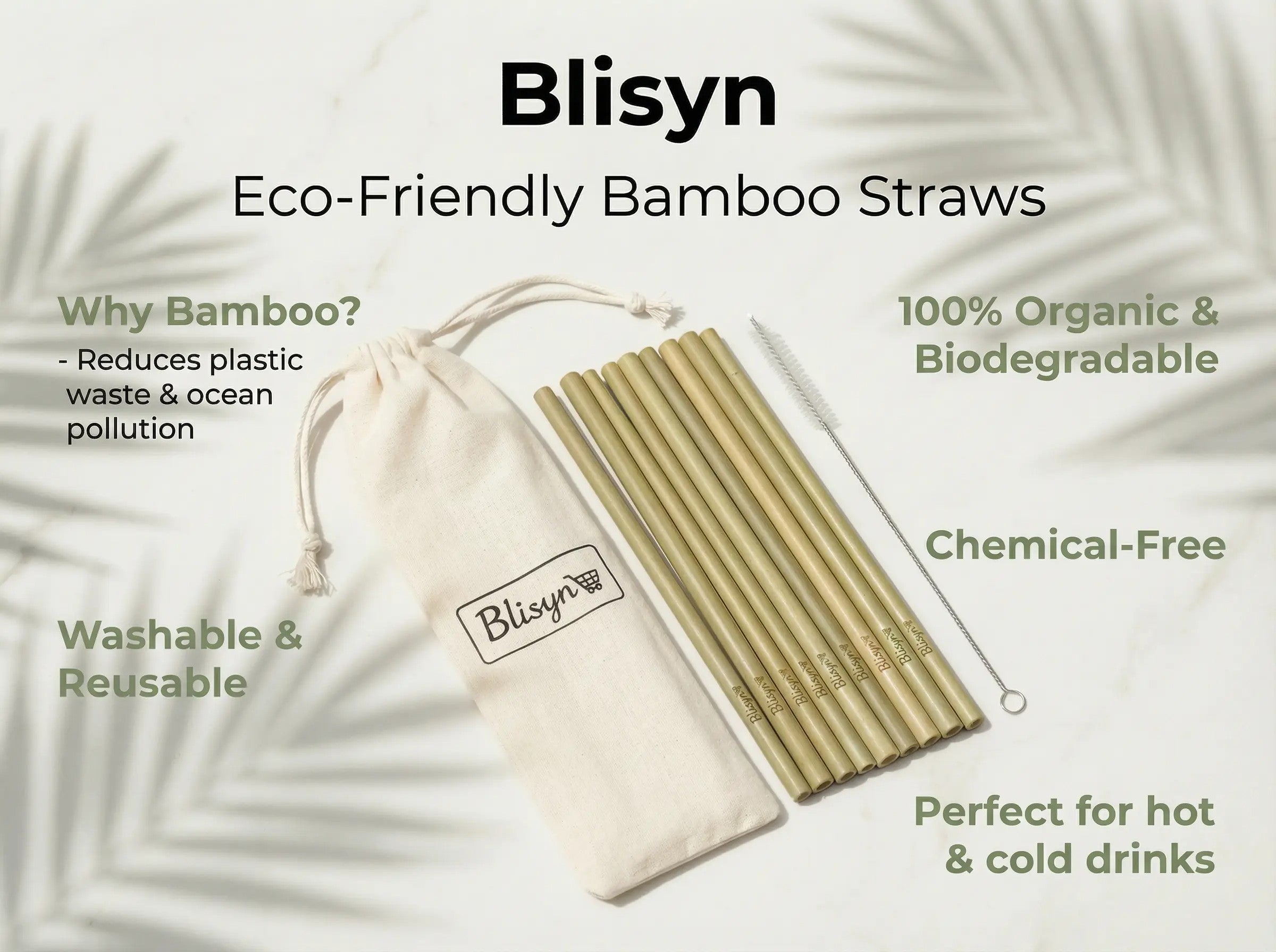 Personalized Eco Gift Set | Custom Engraved Bamboo Thermos + Reusable Straws