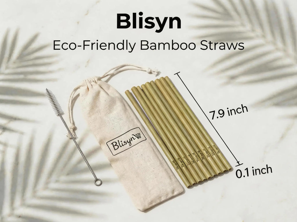 Personalized Eco Gift Set | Custom Engraved Bamboo Thermos + Reusable Straws